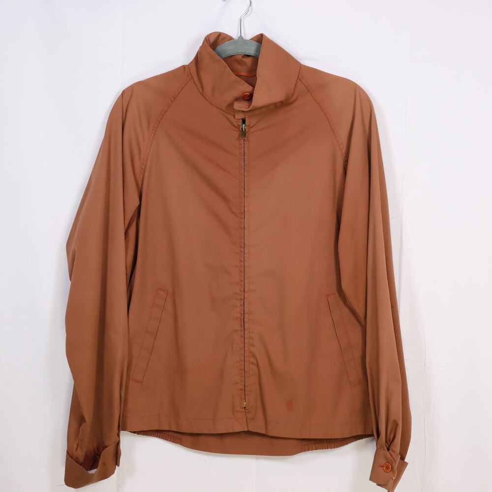 Vintage London‎ Fog 42R Lightweight Jacket Brown